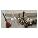 LG Lot of VTG Brass Bells