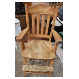 VTG Oak High Chair