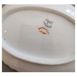3 Pieces Of Hand Painted Dishes Made In France