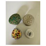 Vintage Pill Box & Compact Holder Lot