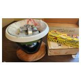 VTG Portable Camping Stove Or Fondue W Accessories