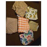 Vintage Vinyl Tablecloth Lot