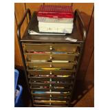 10 Drawer Arts & Crafts Chest Full Of Supplies