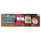 8 Antique Tins Spices & More