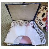Lot Of VTG Doilies  & Cloth Napkins