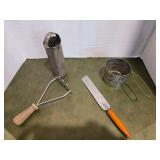 Vintage Kitchen Utensil & Grater Lot