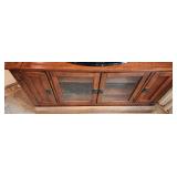 Cheery TV Cabinet W Glass Doors 51'