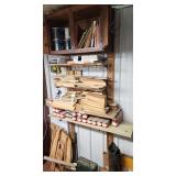 Cabinets & Shelves Full Of Wood & Hardware