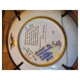 Decorative Collector Plate Wall Lot