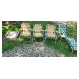 6 VTG MCM Lawn Chairs