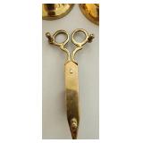 Brass Bells & Candle Wick Trimmer 3 Pc Lot