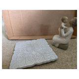 Willow Tree Grandmother & Trivet Set