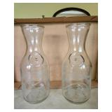 vintage 1988 Paul Masson Vineyards wine carafes