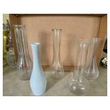 Mixed Bud Vase Collection 5 Pieces