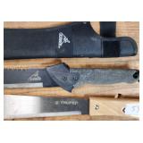 Gerber Gator Machete & Truper Hand Saw Lot