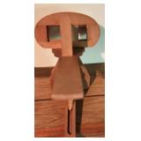 Antique Wood Stereoscope Viewer Folding  Viewer