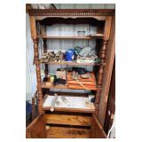 LG Wooden Shelve With All Contents