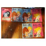 2 Bags Of 1960-62 Barbie Clothes/Case/Magazines