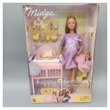 2002 MATTEL HAPPY FAMILY MIDGE & BABY