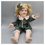 "LINDSAY" HAMILTON COLLECTION 20" PORCELAIN DOLL
