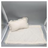 DOLL BLANKET & PILLOW