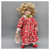 1993 HERITAGE MINT "HOLLY" 14" PORCELAIN DOLL