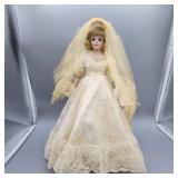 EDNA P ZAYDEL 16" BRIDE DOLL