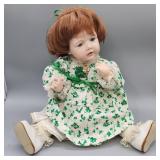 UNMARKED PORCELAIN ST PATRICK