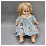 1965 MADAME ALEXANDER PUSSY CAT DOLL -BLUE & WHITE