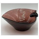 Viking Glass Amethyst Epic Line Dish