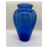Anchor Hocking Cobalt Blue Hand-Blown Vase