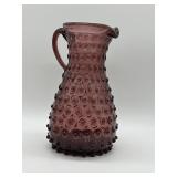 Empoli Amethyst Spikey Seed Pod Glass Pitcher