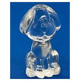 Mikasa Satin Puppy Figurine, 1990s