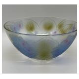 KIG Juliette Crystal Satin Bowl, 1990s