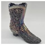 Fenton Daisy and Button Glass High Top Boot