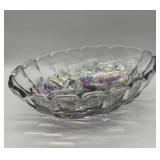 Indiana Glass Harvest Grape Bowl