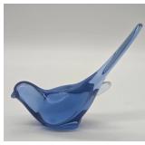 Fenton Cobalt Blue Glass Bird Figurine