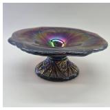 Imperial Diamond Ring Carnival Glass Bowl