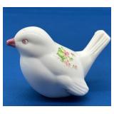 Fenton Hand-Painted Perching Bird Figurine