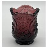 Indiana Glass Amethyst Star Toothpick Holder