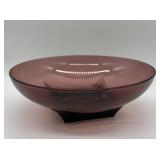 Hazel Atlas Cluny Moroccan Amethyst Bowl