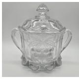 Westmoreland Cherry and Cable Sugar Bowl
