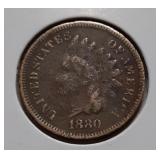INDIAN HEAD CENT-1880-P