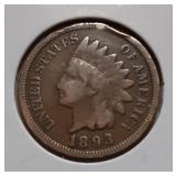 INDIAN HEAD CENT-1893-P
