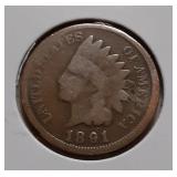 INDIAN HEAD CENT-1891-P