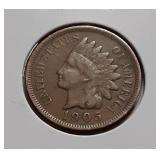 INDIAN HEAD CENT-1905-P