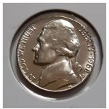 UNC JEFFERSON NICKEL-1968-D