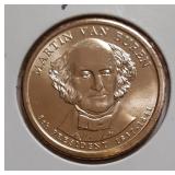UNC MARTIN VAN BUREN DOLLAR-2008-P