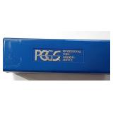 BLUE PCGS STORAGE BOX HOLDS 20 PCGS COIN SLABS