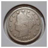 LIBERTY ( V ) NICKEL-1907-P
